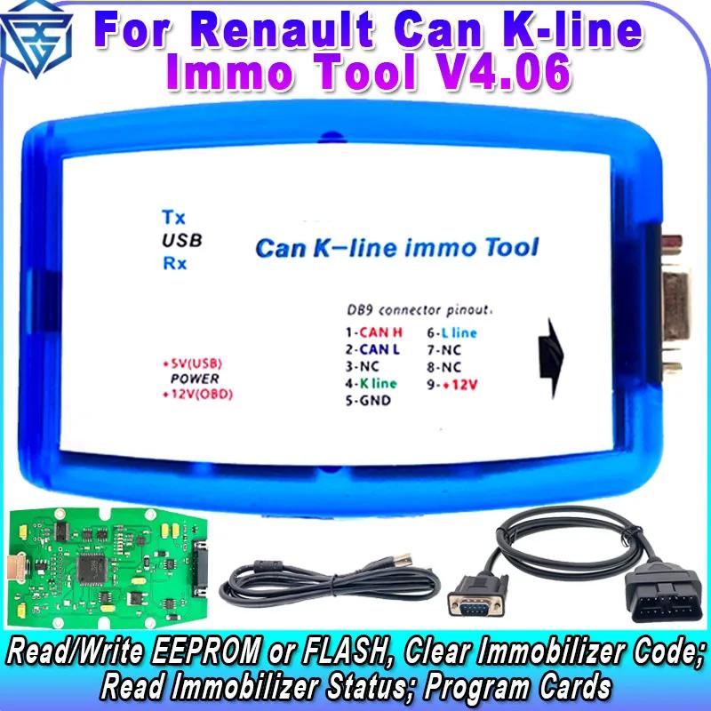 Can K-line Immo  V4.06,  CAN / Kline ECU  OBD2 α׷ , EEPROM  ABS α׷ ī б 